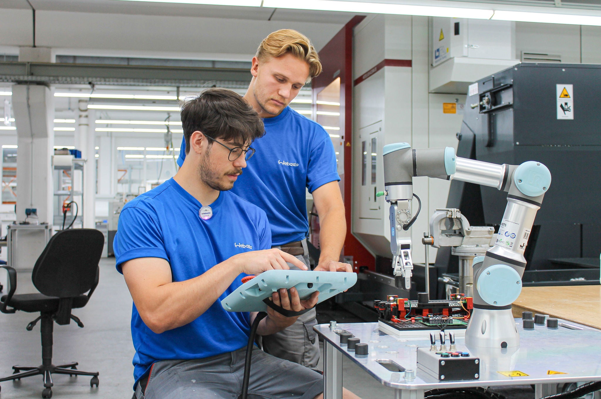 Der Ablauf einer gerblich-technischen Ausbildung bei Webasto