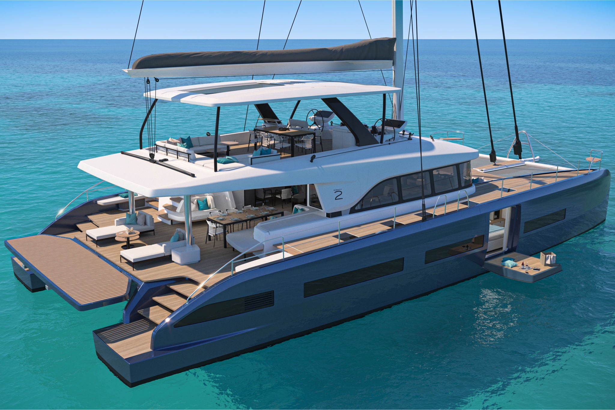BlueCool VX-Serie kühlt neuen Premium-Katamaran Lagoon Eighty 2
