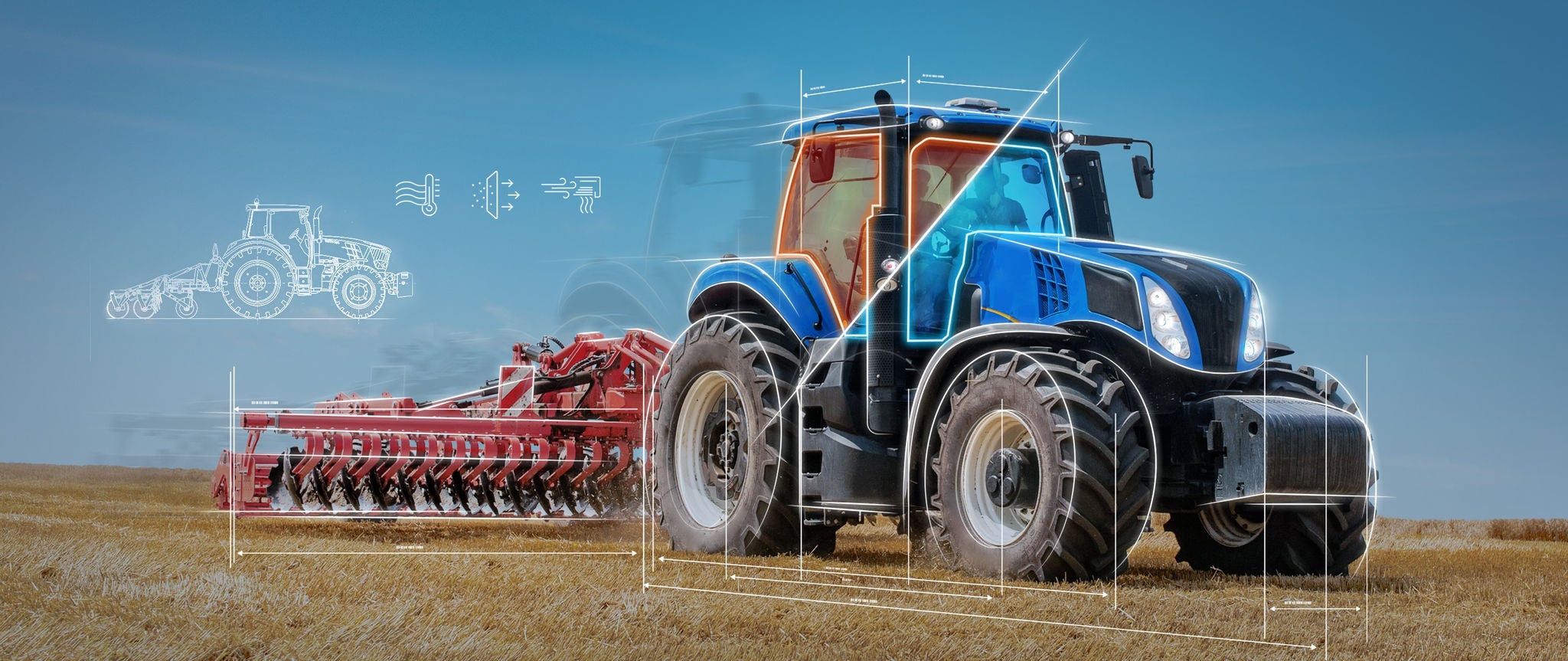 Webasto Lösungen für landwirtschaftliche Fahrzeuge