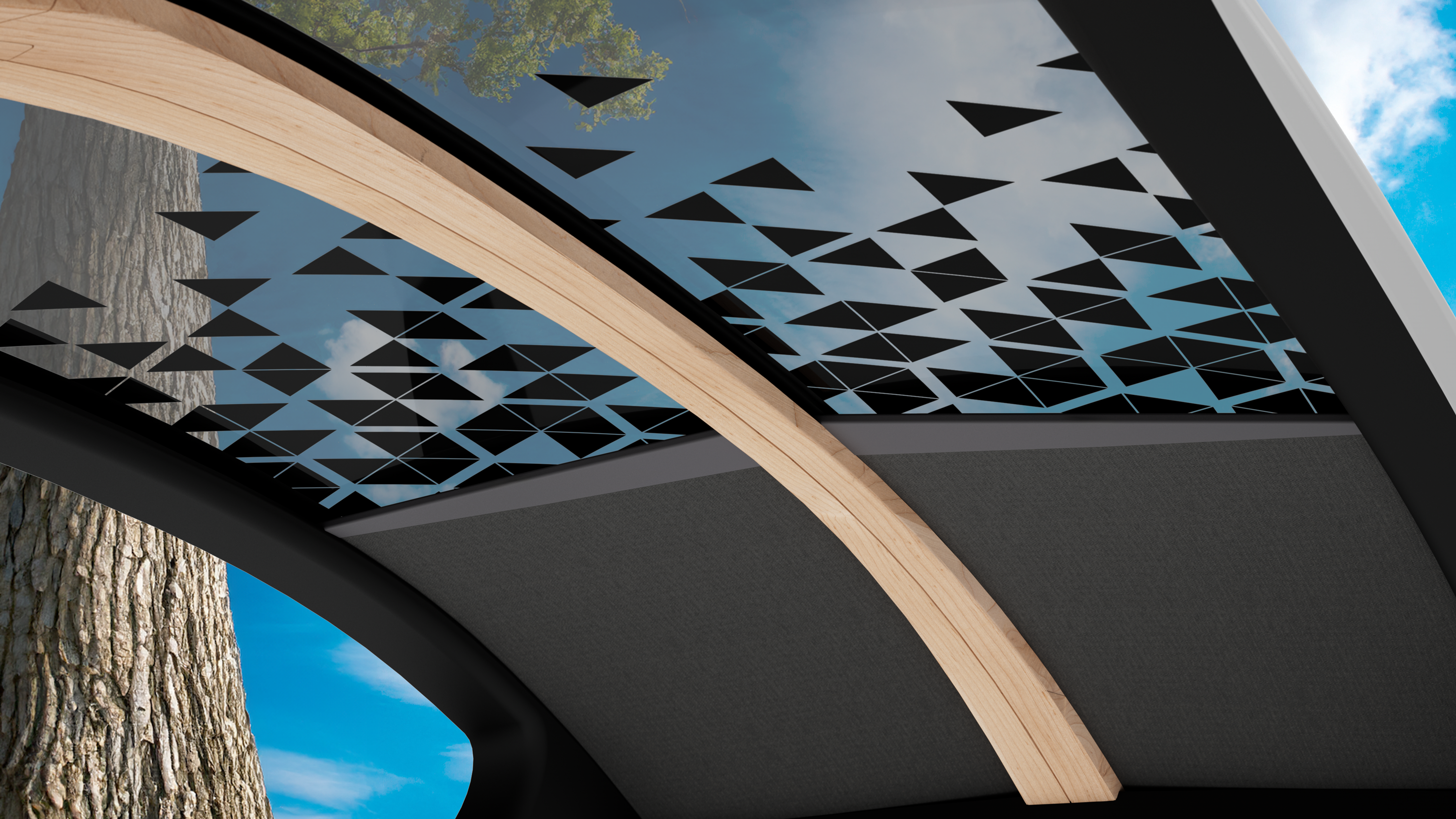 Roof concept for sustainable mobility