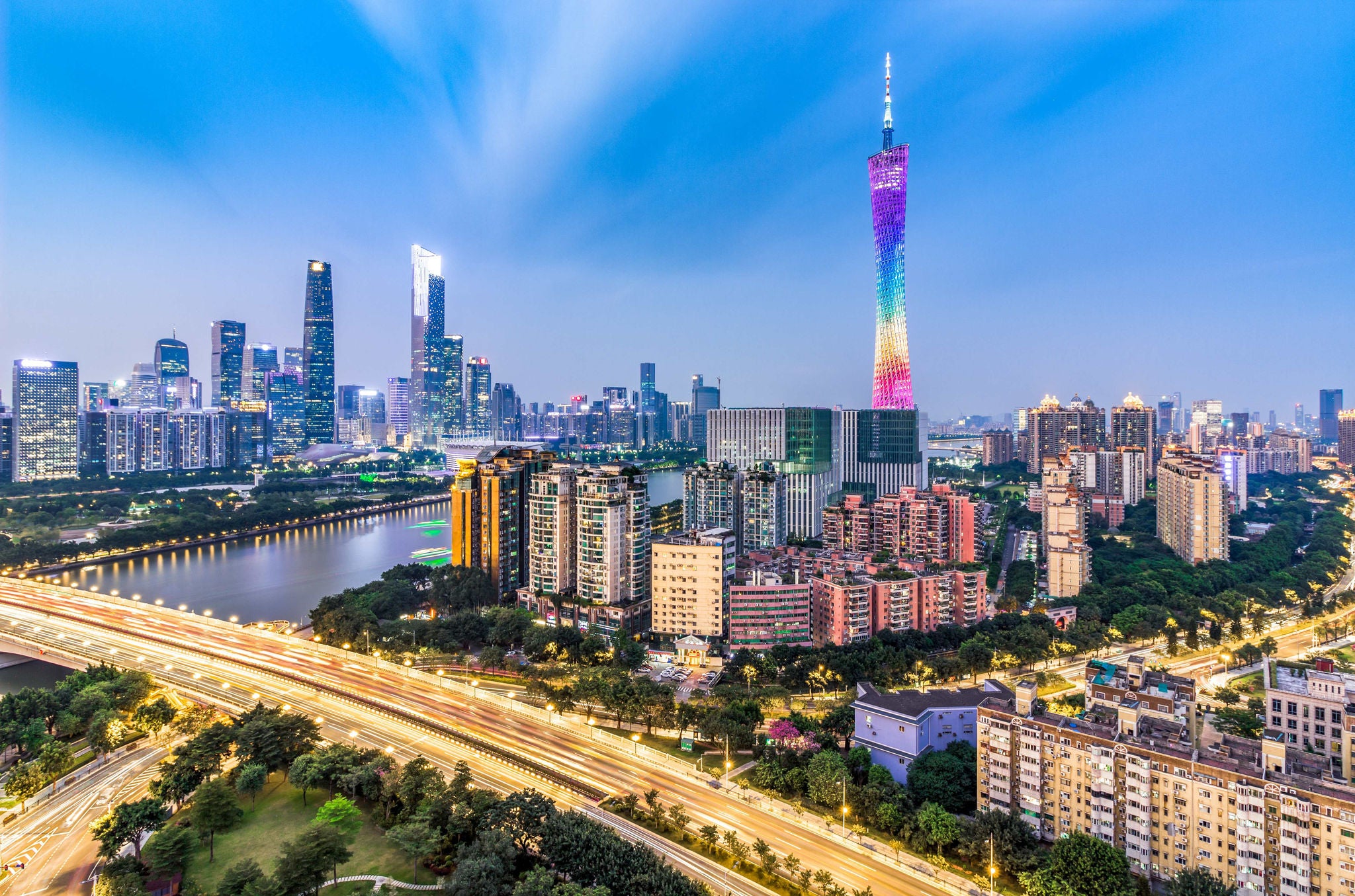 Guangzhou skyline