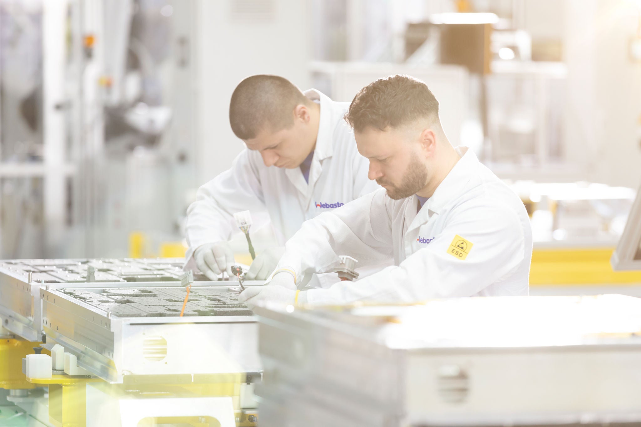 Assemblage van batterijen in Duitsland