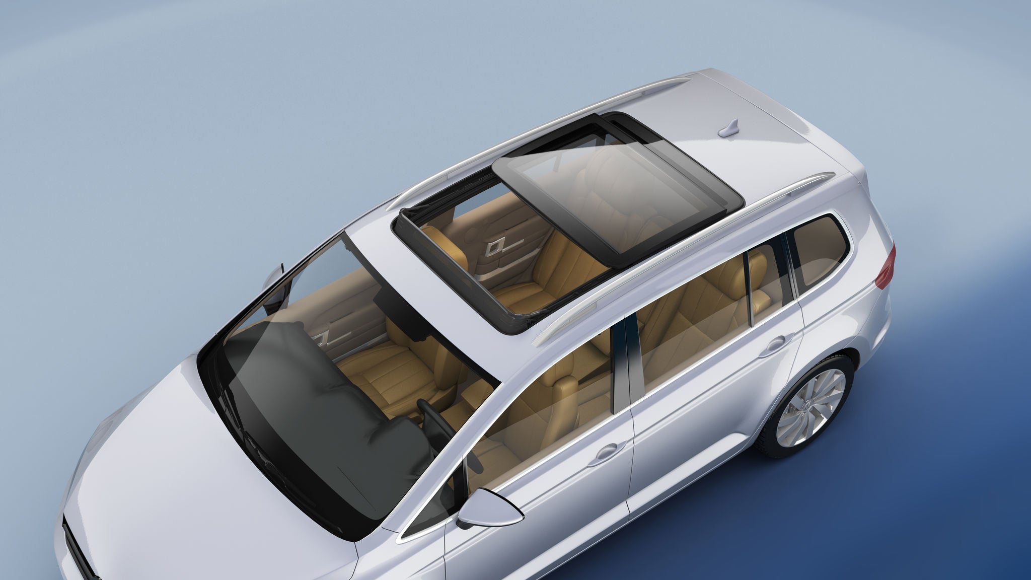 밴의 하단 적재 루프