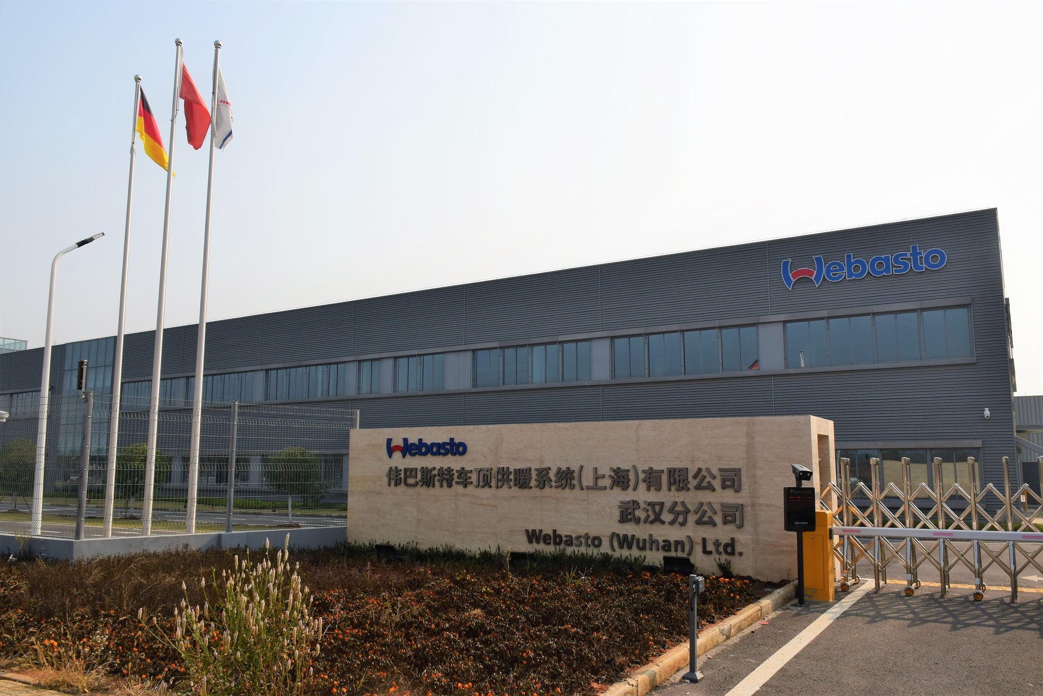 Webasto Plant in Wuhan, China