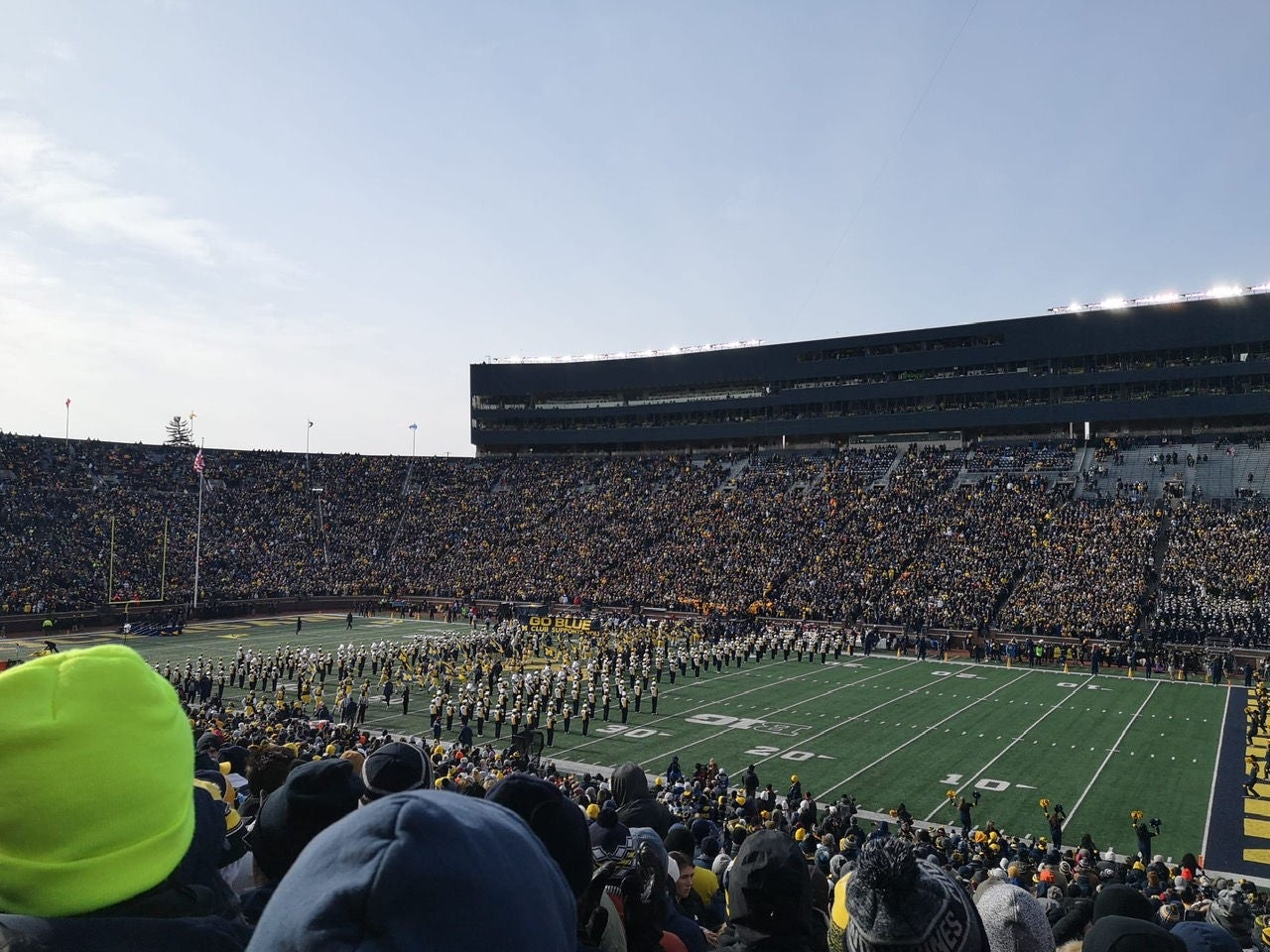 Fans im Stadion der Detroit Lions