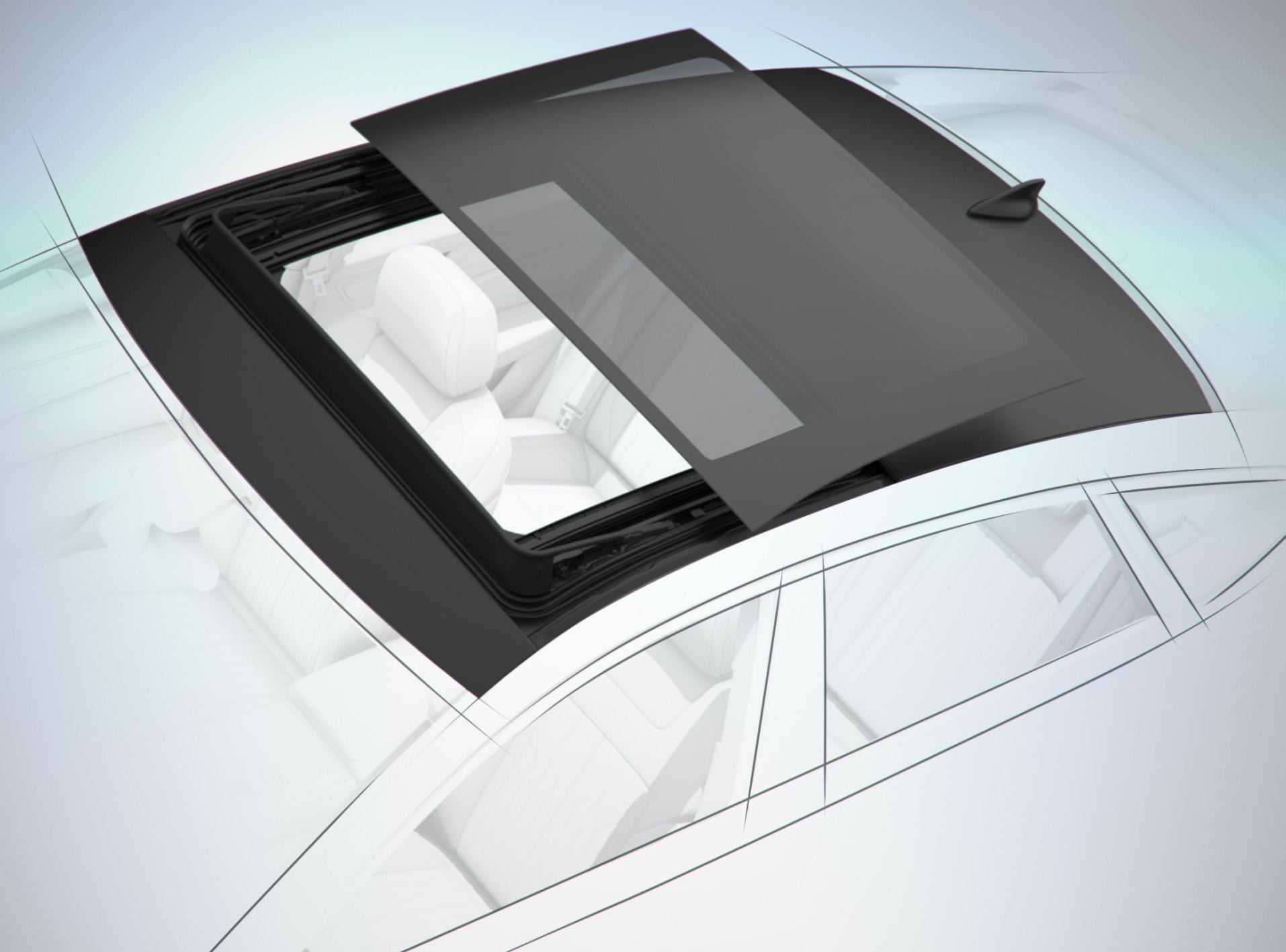 Openable Webasto-roof