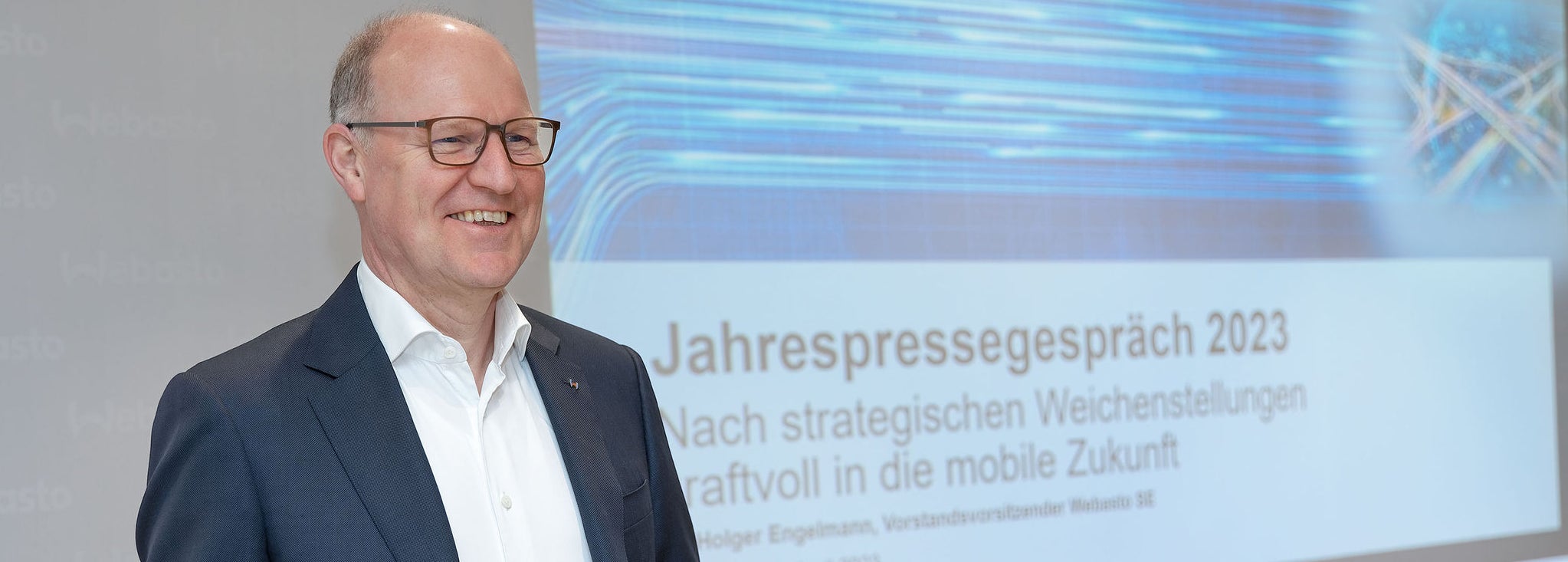 Dr. Holger Engelmann Annual Press Conference 2023 © Webasto Group