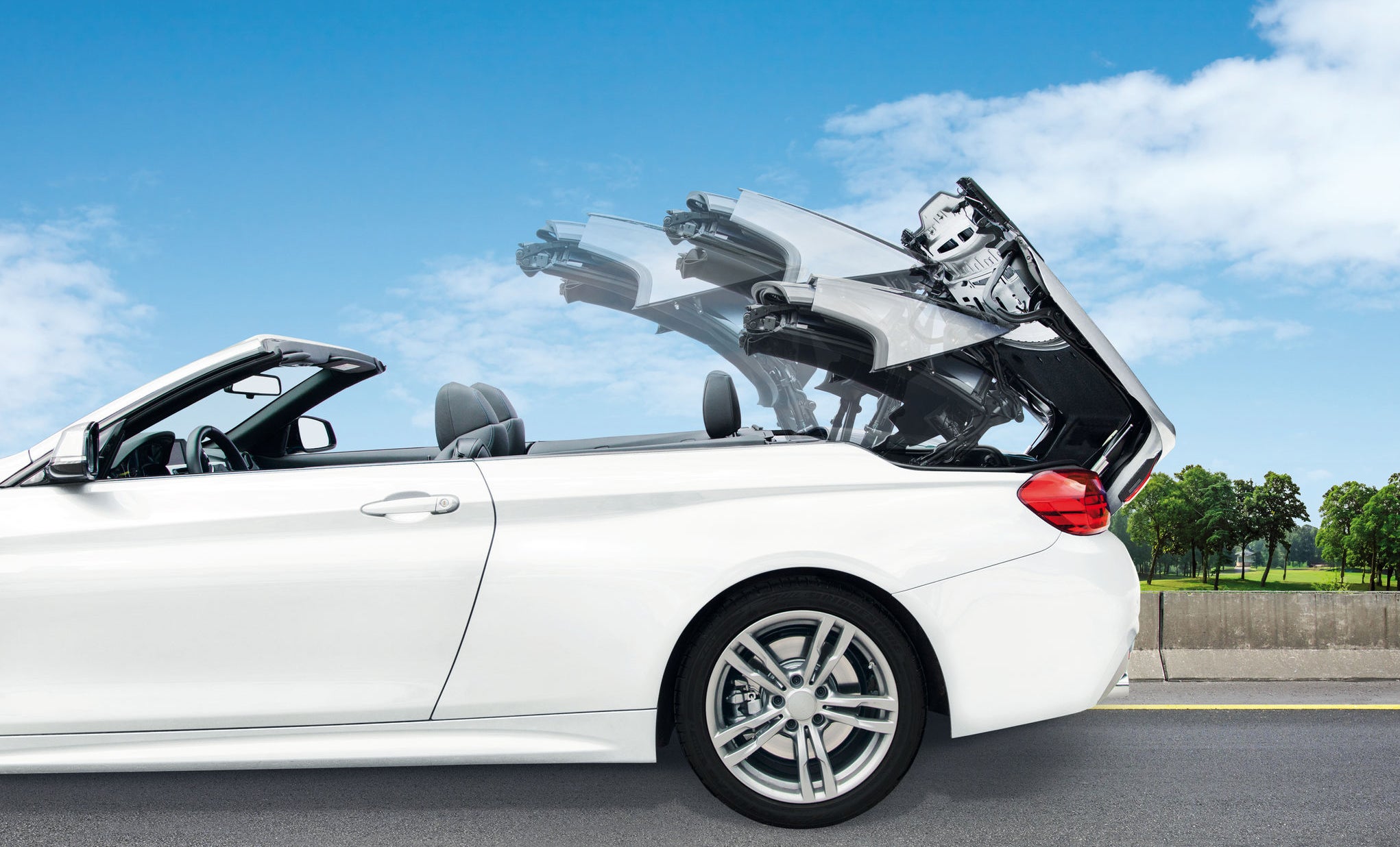 Hardtop-Dach für ein Cabrio