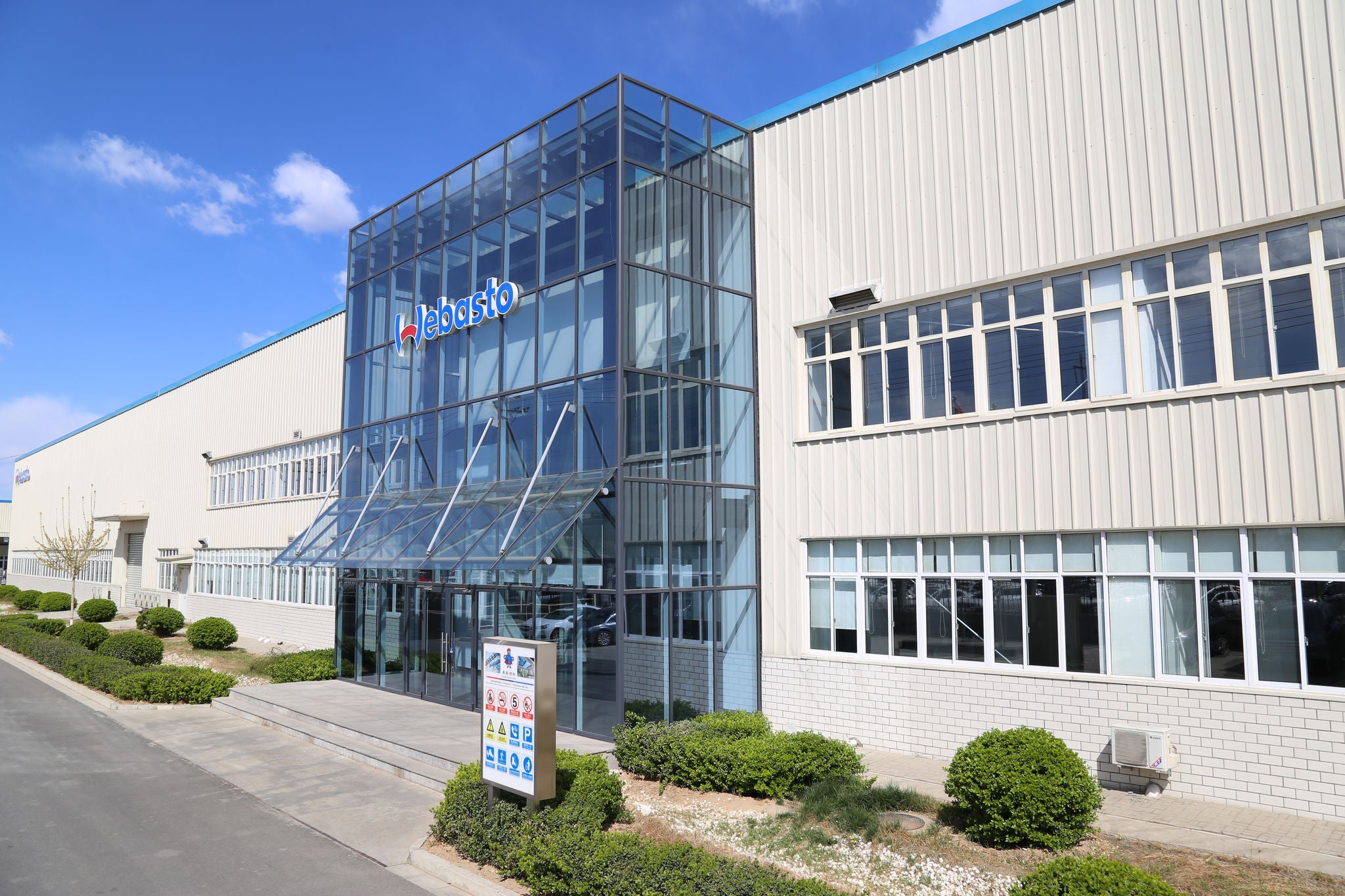 Webasto Plant in Baoding, China
