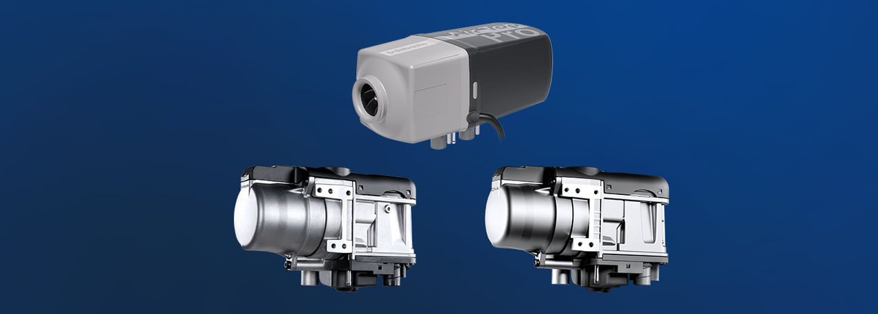 Webasto Air Top Pro 25, Thermo Top Evo Smart und Thermo Top Pro 50